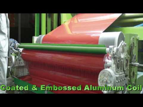 Coated Embossed Aluminium Coil HLA1012