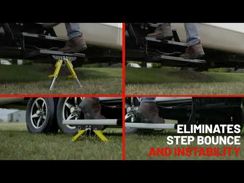 Solid Stance Step Stabilizer for RVs - Lippert Components