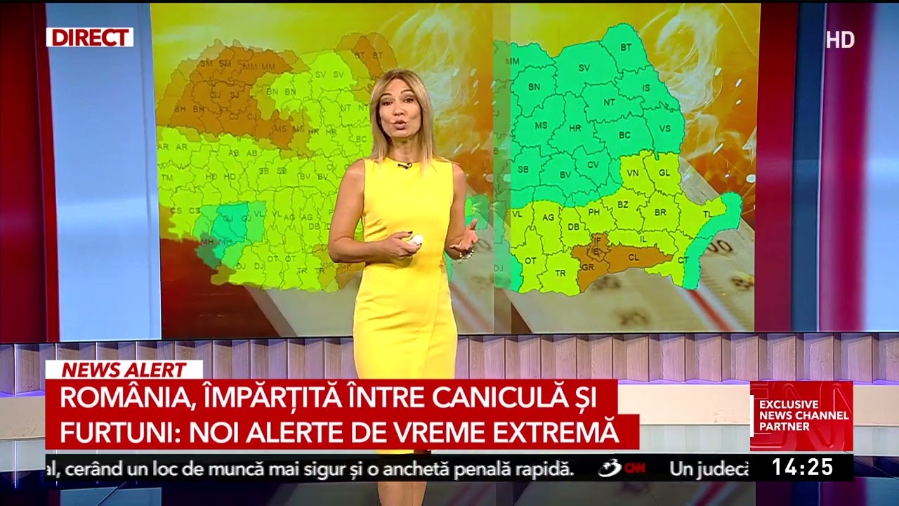 Alertă Meteo: Cod Galben de Furtuni și Caniculă - Zonele Afectate și Detalii Importante