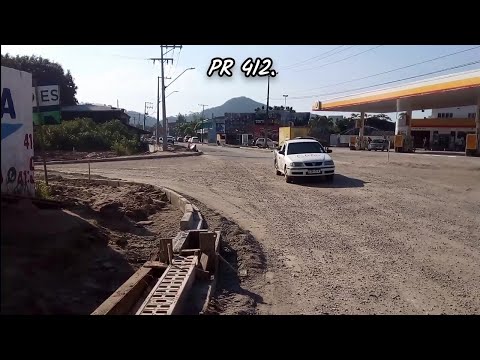 Uma olhada nas obras na cidade de Matinhos Paraná.