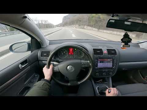 🔥 Volkswagen Golf V MK5 2.0 TDi 140 BKD 2006 POV Driving HD 4K ASMR