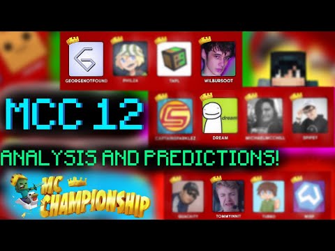 Animagician - Minecraft Championships 12 - Analysis and Predictions!
