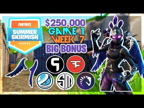 $250,000 🥊Big Bonus Summer Skirmish🥊 Week 7 Game 1 (Fortnite)