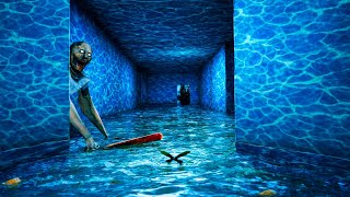 Granny Game Horror Escape Gameplay | Granny Underwater Mod 