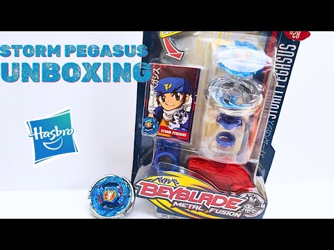 OG UNBOXING! Storm Pegasus 105RF Hasbro + Midfake Comparison Beyblade Metal Fusion ベイブレードメタル
