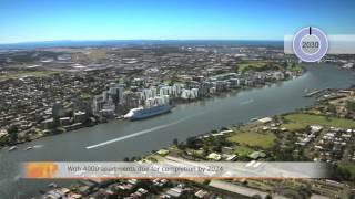 preview picture of video 'Northshore Hamilton fly-through video 2014'