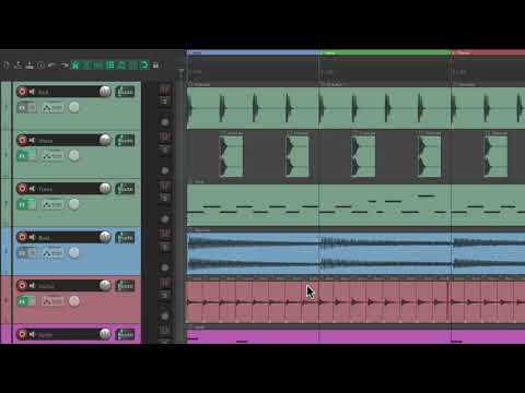 The Default Keyboard Shortcuts in REAPER - Part 4 - View Menu Actions - Part A