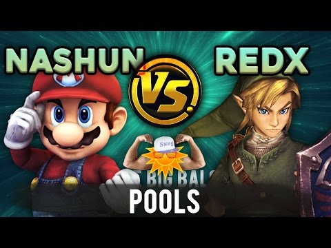 The Big Balc - Pools - RedX (Link) VS Nashun (Mario)