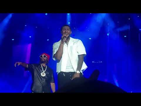 Usher, Lil Jon, Ludacris - Yeah - Live at Lovers & Friends Festival (Day 2) in Las Vegas on 5/15/22