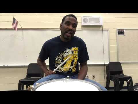 Day 23 of 31 Essential Snare Drum Rudiments Swiss Army Triplets