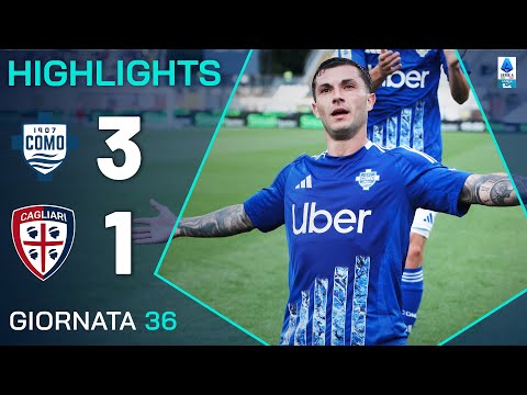 COMO-CAGLIARI 3-1 | HIGHLIGHTS | Como Take Sixth Consecutive Win! | Serie A 2024/25