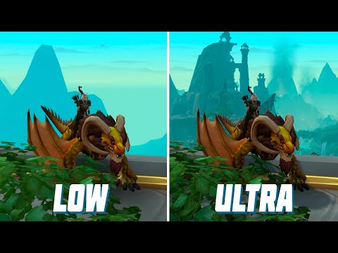 World of Warcraft Low vs Ultra - Graphics Comparison