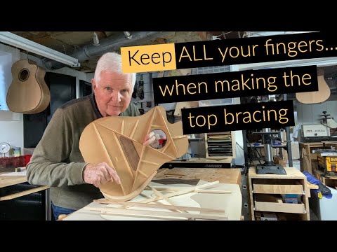 Stay ALERT at the Table Saw and keep all your fingers when making the top bracing...