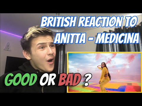 Anitta - Medicina (Official Music Video) | 🇬🇧UK Reaction/Review