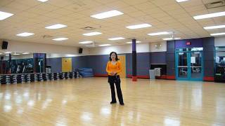 Poker Face - Line Dance (Short Version Demo &amp; Teach)