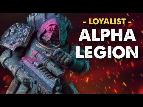 Take A Break, Paint A Kill Team - Loyalist Alpha Legion