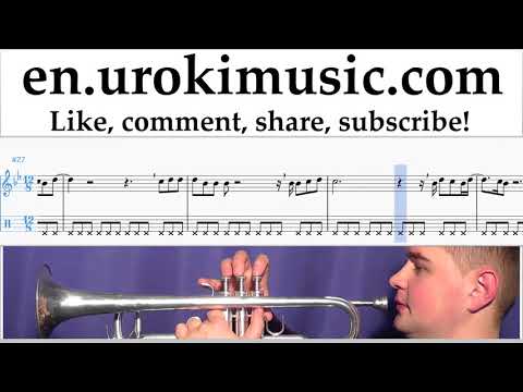 Trumpet lessons Ed Sheeran - Perfect Sheet Music Tutorial um-i352