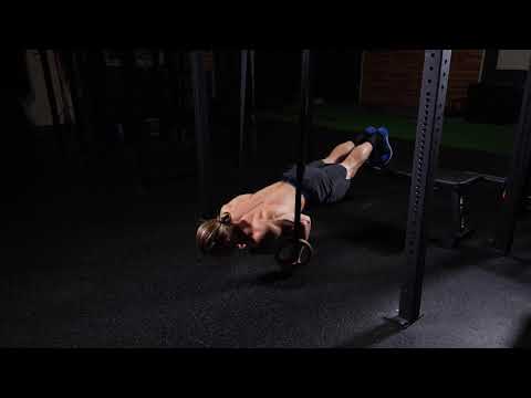 Push-Ups With Feet in Rings