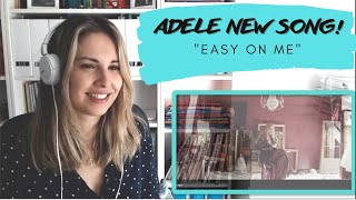 REACTING to Adele NEW SONG Easy on me