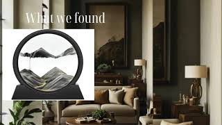 Aesthetic Hourglass Decoration for Office & Living Room