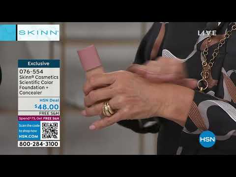 Skinn Cosmetics Scientific Color Foundation + Concealer