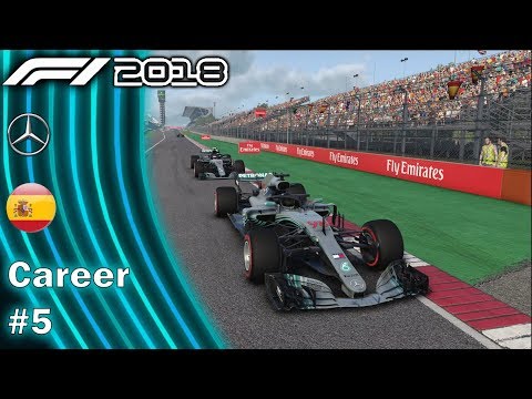 F1 2018 Career Mode Part 5 - Spain (Ferrari Hit Back)