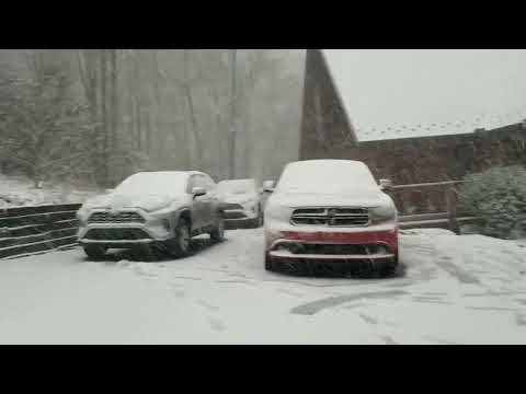 Crazy Snow Storm in Kentucky