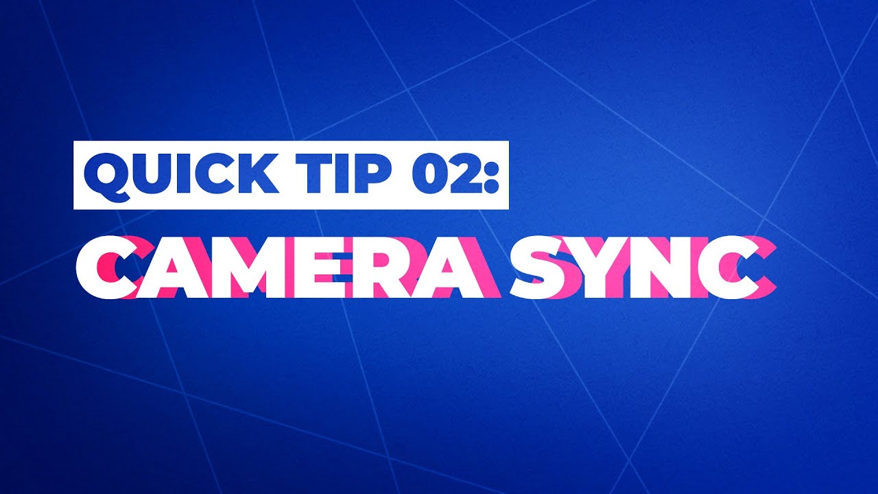 QuickTip 02:  Camera Synchronisation