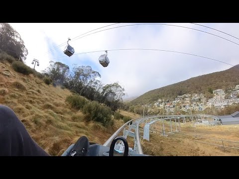4K Brand New "Thredbo Alpine Coaster" Top To Bottom: Full Throttle : Opening Weekend: First rides