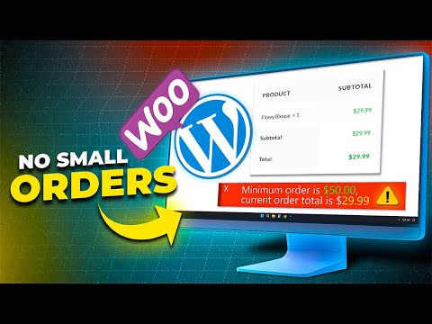 How to Set a Minimum Order Amount on WooCommerce Quick & Easy