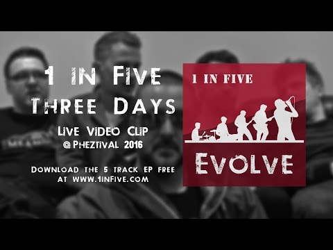 Three Days - Live @ Pheztival 2016 | Hard Rock Blues | 1 in Five