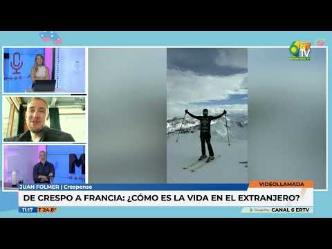 Juan  Folmer    De Crespo a Francia Cómo es la vida en el extranjero