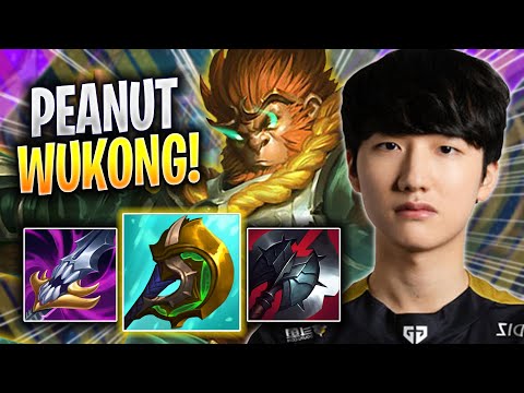 PEANUT IS SO CRAZY WITH WUKONG! - GEN Peanut Plays Wukong JUNGLE vs Hecarim! | Season 2023