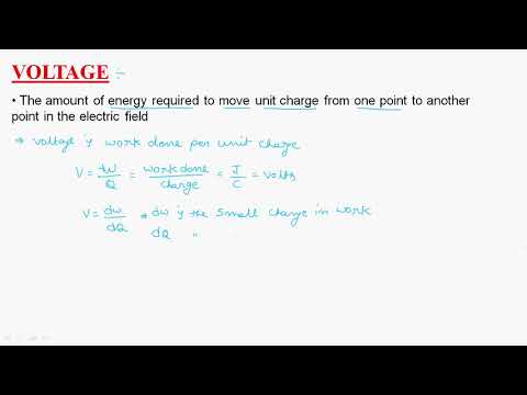 Voltage | Formulae | Circuits Systems | Lec 2