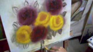Pintando rosas com Marcio Monteiro(aula3)
