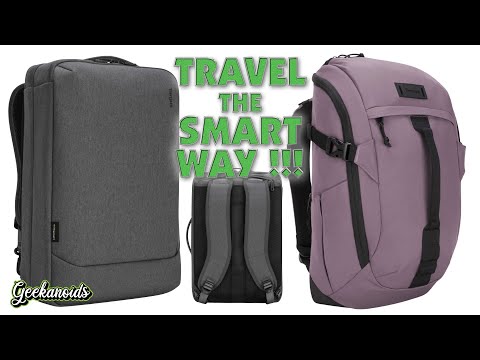 Targus EcoSmart Cypress Convertible Backpack & Sol-Lite Backpack Review