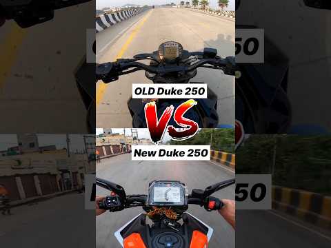 Old Duke 250 VS New Duke 250 🔥 #shorts #duke250