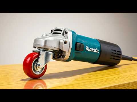 Don't throw away your broken angle grinder! Create a masterpiece that anyone can make at home!