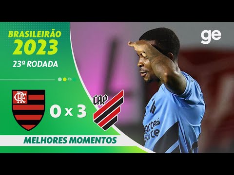 Gols e lances de Flamengo x Athletico Paranaense