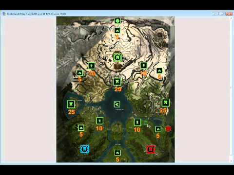 Azy's Guide to Guild Wars 2 Open World PvP Border Map Part I