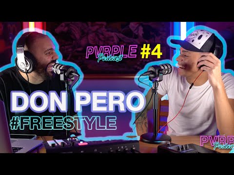 Don Pero Freestyle a Purple podcast [ #PURPLEPODCAST EP.4 ]