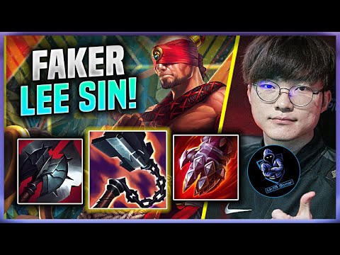 FAKER CRAZY PLAYS Lee Sin Jungle vs Xin Zhao 2022 #17