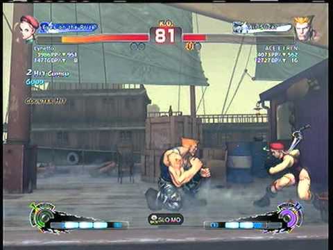 SSF4AE: Cammy (Lynetto) vs. Guile (ACE E I RI N)     SD
