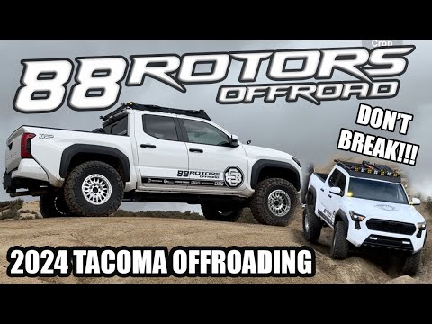 2024 TACOMA TRD OFFROAD OFFROADING ON KING & CAMBURG SUSPENSION!