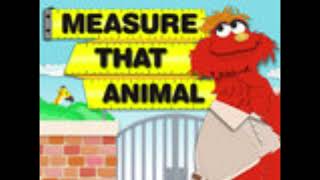 Sesame Street: Measure that Animal (Voice and SFX Clips)