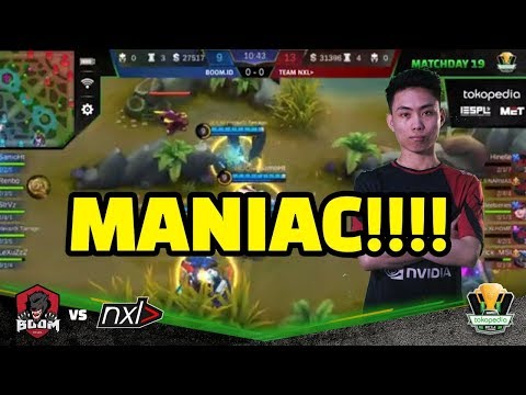 MANIAAAAC! MLBB BOOM.ID VS NXL - TBOF IESPL