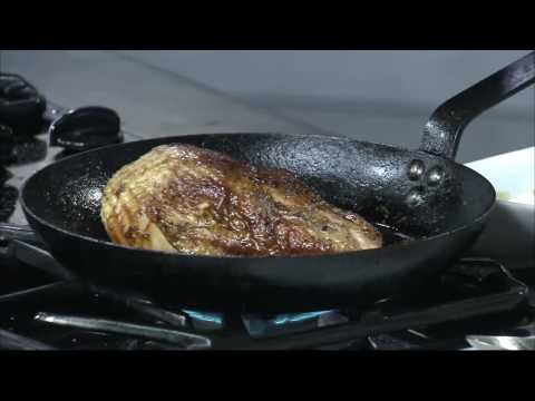 Cooking truffle  honey lacquered turkey with 5Church chef Jamie Lynch