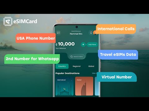 eSIM Card: Travel SIM & Data