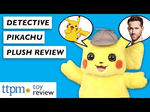 talking detective pikachu toy