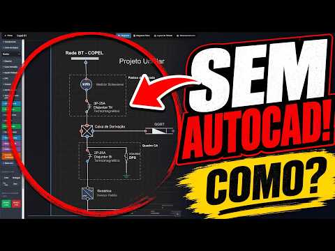 Diagrama Unifilar COPEL Sem Usar AutoCAD (Aprenda o Jeito Mais Rápido)